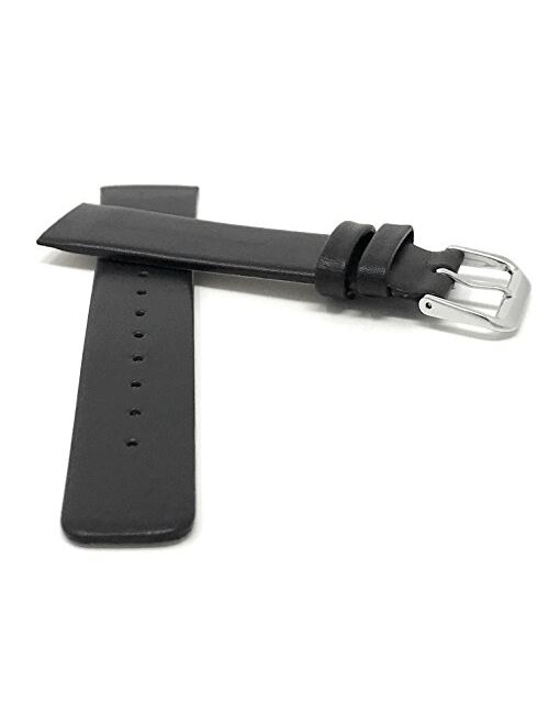 Screw Fit, Genuine Leather Replacement Watch Band Strap for Skagen Watches, Attaches with Screws, 5 Colors, 12mm, 14mm, 16mm 18mm, 20mm, 22mm, 24mm, 26mm, 28mm, 30mm, 31m