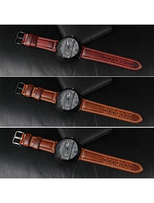 Watch Strap Leather Men's Panerai Vintage Replacement Band