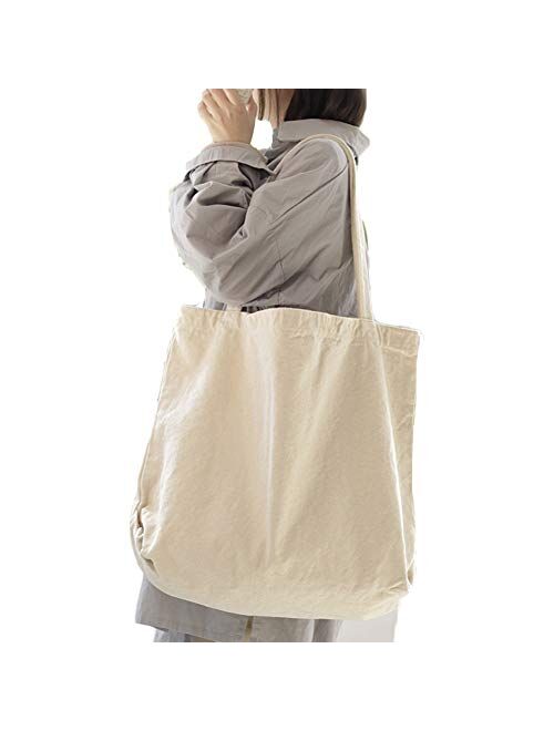 YARUODA Women Shoulder Bags Canvas Tote Bag Handbag Work Bags