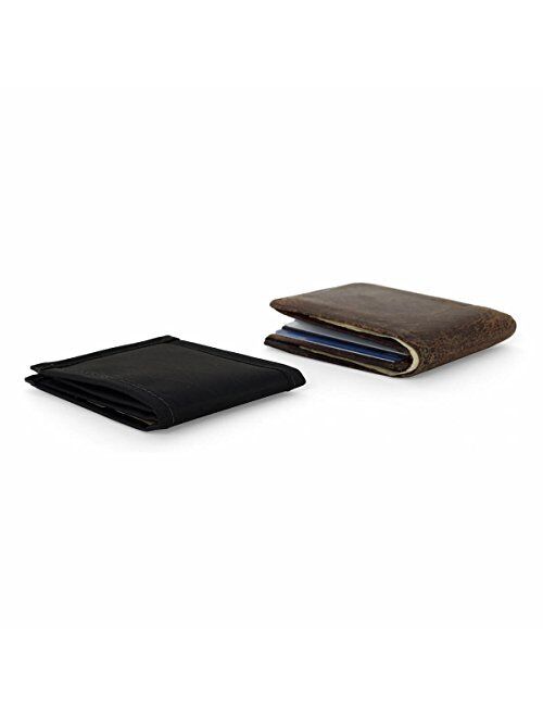 Flowfold Vanguard Bifold Wallet Durable Slim Wallet Front Pocket Wallet, Bifold