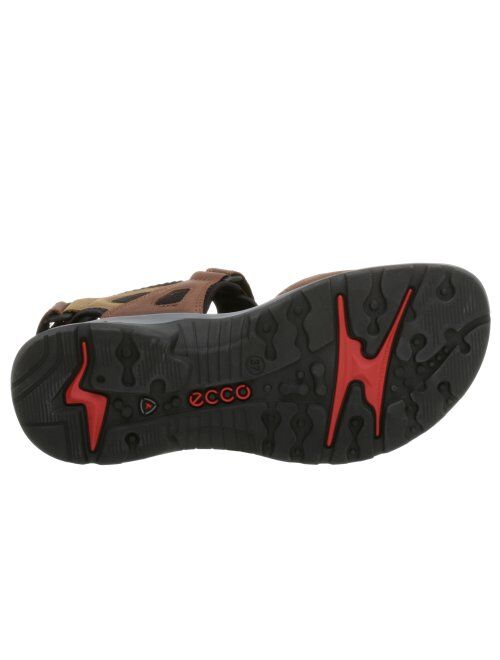 ECCO Women's Yucatan Sandal, Bison/Mineral/Black, 37 EU / 6-6.5 M US