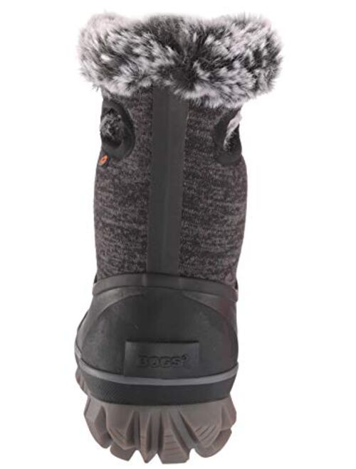 BOGS Women's Arcata Knit Waterproof Insulated Winter Snow Boot