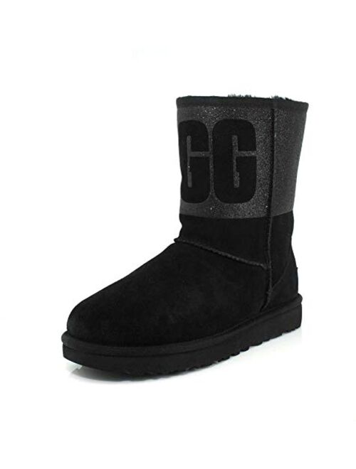 UGG Womens Classic Short Sparkle Boot