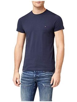 Men's Slim Fit Stretch Logo T-Shirt, Blue