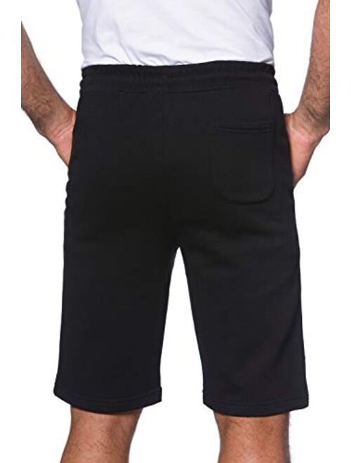 JP 1880 Men's Big and Tall JP Logo Comfy Sweat Shorts 702636