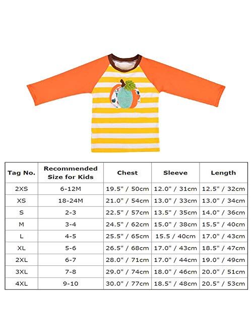 Toddler Little Girls Icing Ruffle Shirts Kids Raglan Baseball 3/4 Sleeves T-Shirt Baby Cotton Tee Top Clothes 1-8 Years
