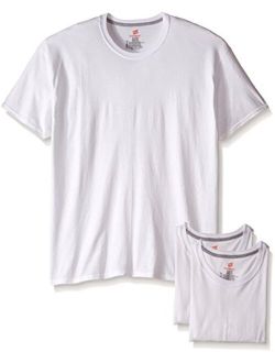 Men's Solid Short Sleeve Crew Neck 3-Pack Comfort T-Shirts