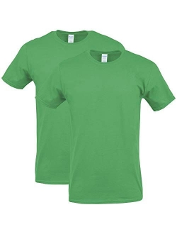 Men's Fitted Cotton T-Shirt, 2-Pack