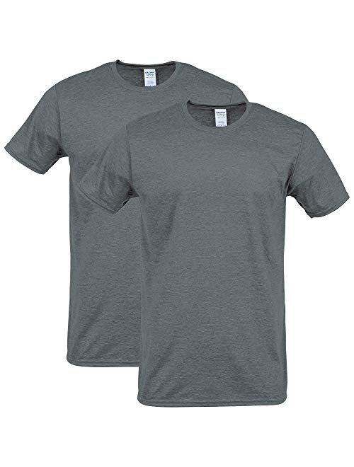 Gildan Men's Fitted Cotton T-Shirt, 2-Pack