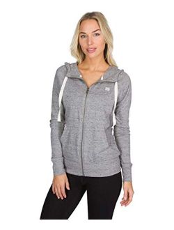 Dry Fit Sweatshirts for Women - Zip Up Hoodie Sweater Jacket with Dual Pockets