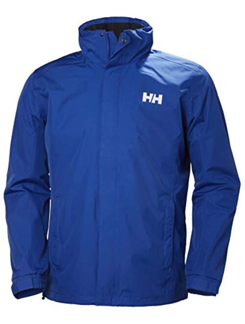Helly Hansen 62643 Men's Dubliner Jacket Waterproof, Windproof, Breathable Shell Rain Coat with Packable Hood
