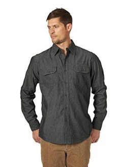 Authentics Men's Long Sleeve Classic Woven Shirt