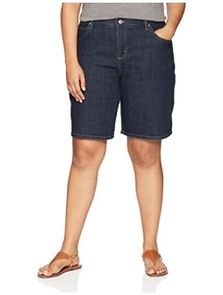 Women's Plus Size Relaxed-fit Bermuda Short
