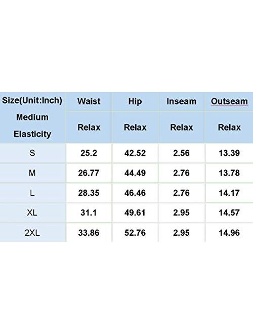 Acelitt Women Comfy Drawstring Casual Elastic Waist Pocketed Shorts Pants (S-XXL)