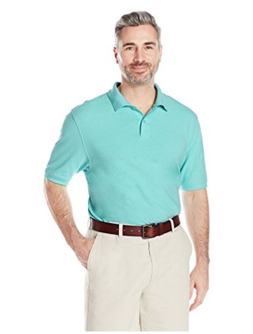 Amazon Essentials Men's Regular-fit Cotton Pique Polo Shirt