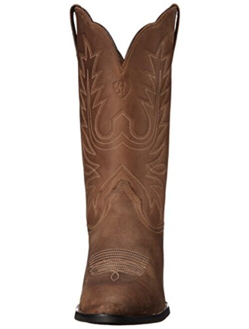 Ariat Heritage Round Toe Leather Cowgirl Boots