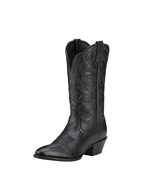 Ariat Heritage Round Toe Leather Cowgirl Boots