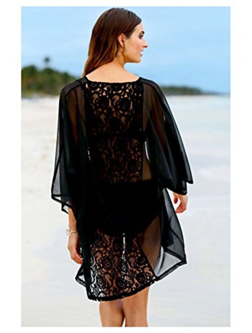 Wander Agio Bikini Coverup Swimsuit Bohemia Sunscreen Beach Cover Up for Women