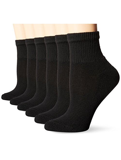 Hanes Ultimate Women's 6-Pack Ankle Socks