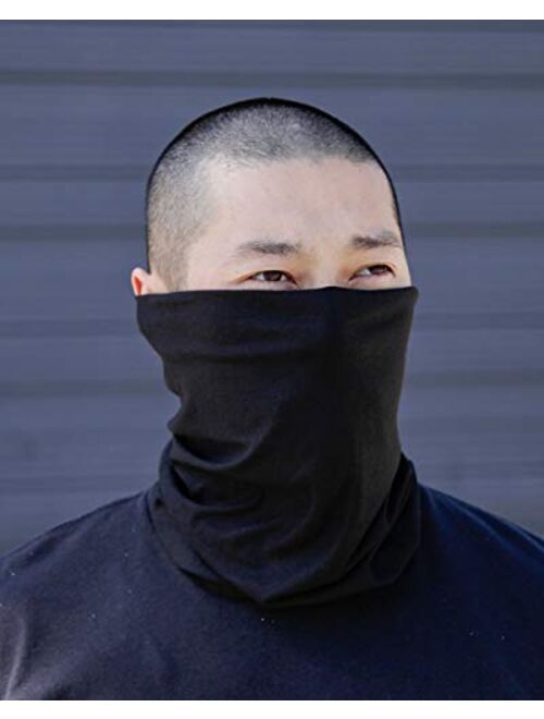 Breathable Neck Gaiter Face Cover Mask Bandana Balaclava Scarf INTO THE AM
