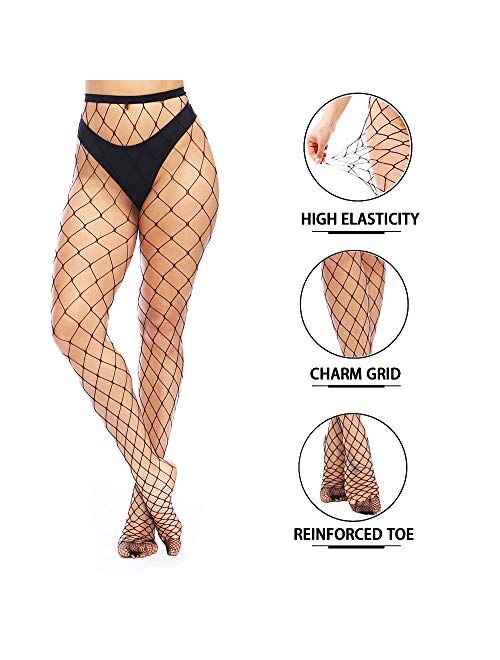 Valila High Waist Tights Fishnet Stockings Thigh High Stockings Pantyhose