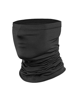 Goffu Neck Gaiter for Women and Men,Cool & Breathable Face Bandanas, Seamless Half Face Scarf Cover