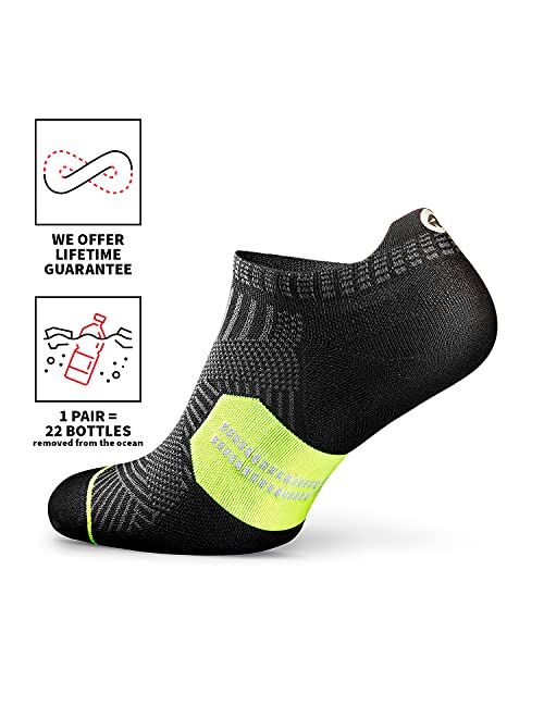 Rockay Accelerate Anti-Blister Running Socks for Men and Women (1 Pair)