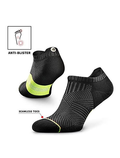Rockay Accelerate Anti-Blister Running Socks for Men and Women (1 Pair)