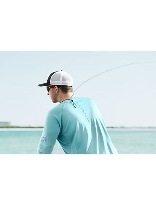 HUK Men's Icon X Long Sleeve Fishing Shirt with Sun Protection