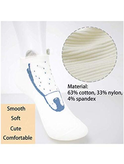 Caramella Cotton Novelty Socks Ankle Socks for Girls and Women
