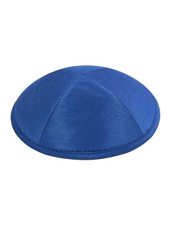 Zion Judaica Deluxe Raw Silk Kippot Single or Bulk Optional Custom Imprinting for Any Event