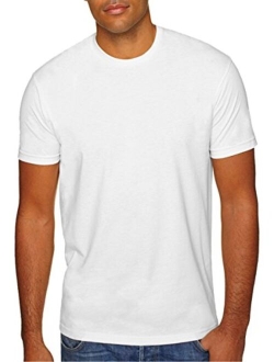 Next Level Men's Premium 1X1 Sueded Baby Rib Collar T-Shirt