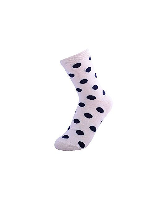 JOYCA & Co. Womens All Season Novelty Cute Casual Cotton Crew Socks Gift For Girls And Women (Pack of 5)