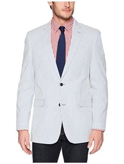 Men's Modern Fit Seersucker Suit Separates-Custom Jacket & Pant Size Selection