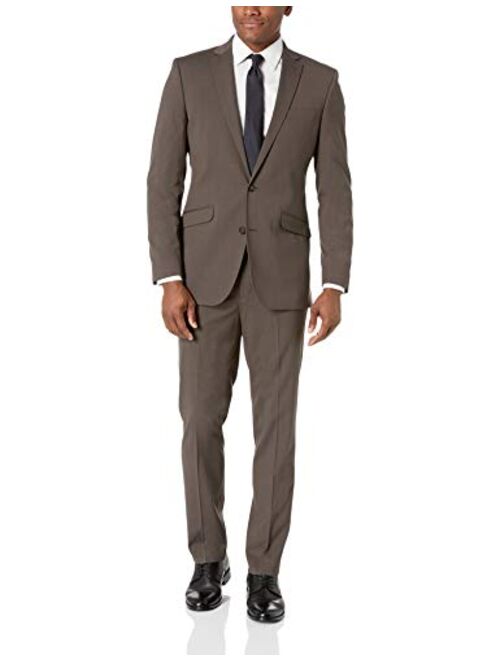 Kenneth Cole REACTION Mens Slim Fit Performance Suit with Stretch