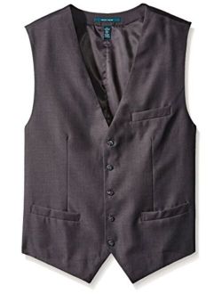 Men's Big and Tall Solid Suit Vest