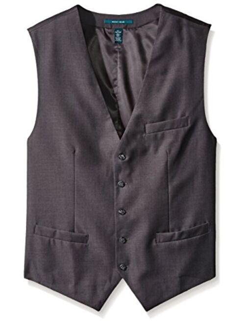 Perry Ellis Men's Big and Tall Solid Suit Vest