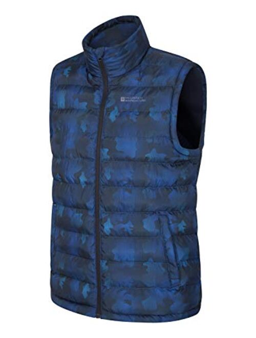 Mountain Warehouse Seasons Mens Padded Puffer Vest -Sleeveless Jacket