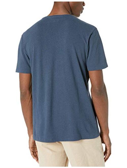 Amazon Brand - Goodthreads Men's Linen Cotton V-Neck T-Shirt