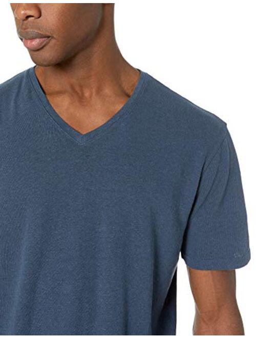 Amazon Brand - Goodthreads Men's Linen Cotton V-Neck T-Shirt