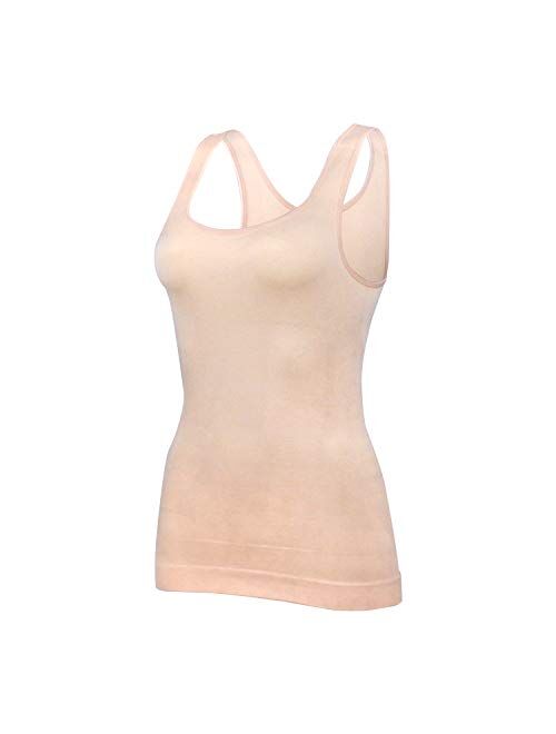Buy Women's Tummy Control Shapewear Racerback Tank Tops Body Shaper  Compression Top online