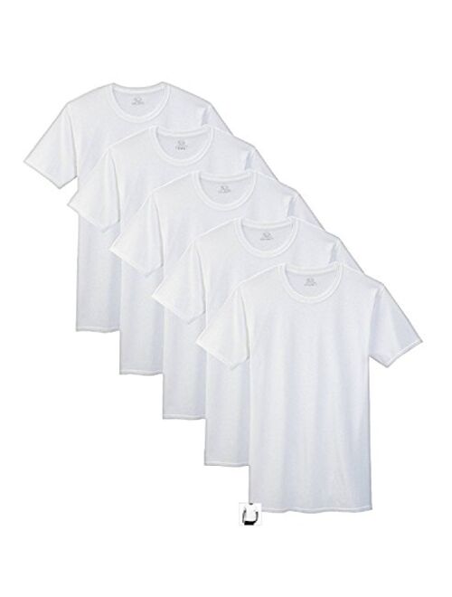 Fruit of the Loom Select Men's 5-Pack 100% Cotton Crew T-Shirts TGP527