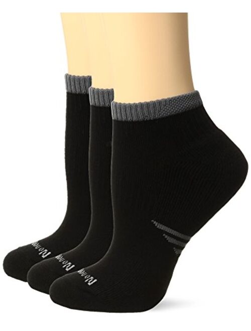 No Nonsense Women's X Sport Cushioned Ankle Sock 3-Pack