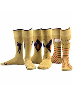 TeeHee Golf performance Anklet/Crew assorted Value Multi pair pack