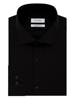 Men's Dress Shirt Xtreme Slim Fit Non Iron Herringbone