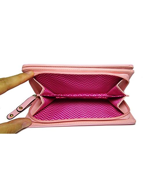 Nawoshow Women Cute Cat Wallet Coin Purse Bifold Wallet Clutch Bag