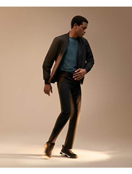 Calvin Klein Men's Move 365 Stretch Slim Fit Wrinkle Resistant Tech Woven Pant