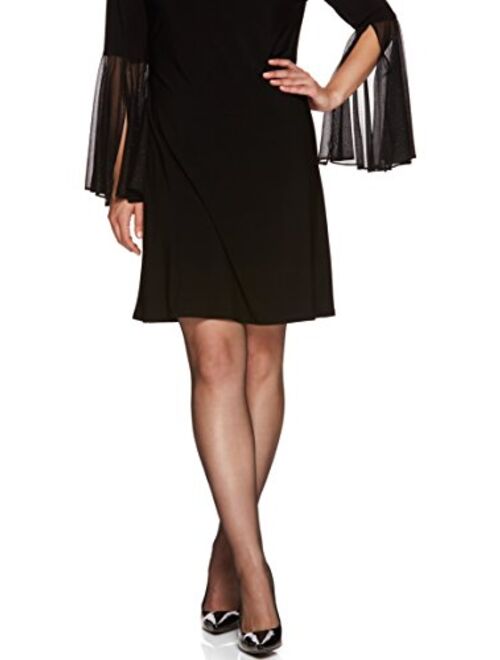 Berkshire Women's Plus-Size Queen Shimmers Ultra Sheer Control Top Pantyhose 4412