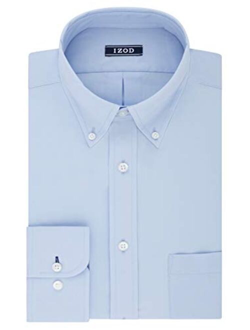 Izod Men's BIG FIT Dress Shirts Stretch Solid (Big and Tall)