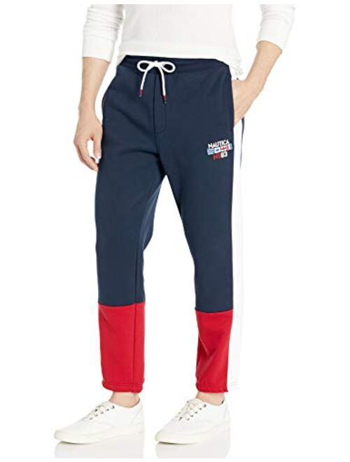 Nautica Men's Colorblock Track Pants